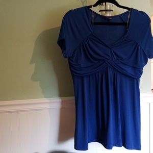 Royal blue dress shirt